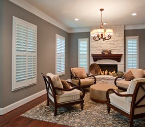 American Blinds: Trademark Wood Shutters